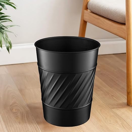 Monarch Abode Metal Bathroom Trash Can – Waste Basket - Image 5