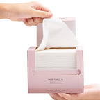 Disposable Face Towel Cloth Thicker Large Size 10"X12"Face Towelettes Disposable by optxpnd