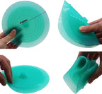 V-TOP Tub Stopper 2 Pack, 6 inches Large Silicone Drain Plug Hair Stopper Flat - Image 6
