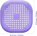 2 Pieces Shower Drain Hair Catcher Bathtub Stopper Home Drain Protectors Drain - Image 2