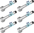 6Pcs Adjustable Door Stopper, 3.07-4.45in Aluminum Door Stoppers by brieieziy