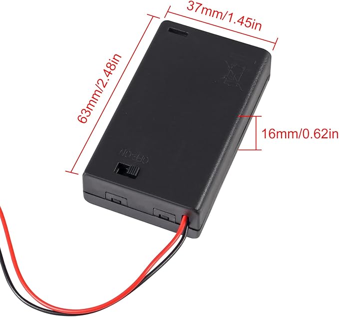 DIANN 10pcs AAA Battery Holder - Image 3