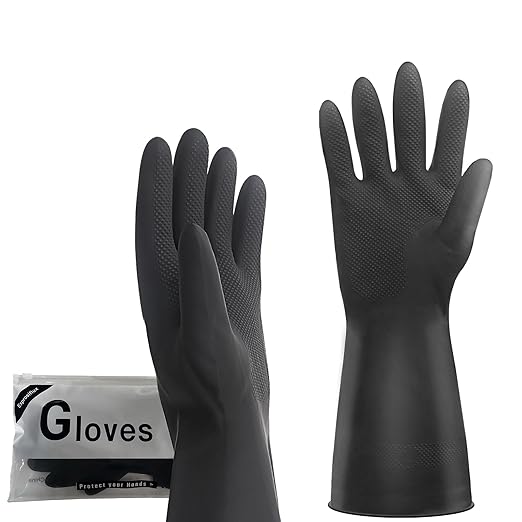 Thick Rubber Cleaning Gloves - Image 8