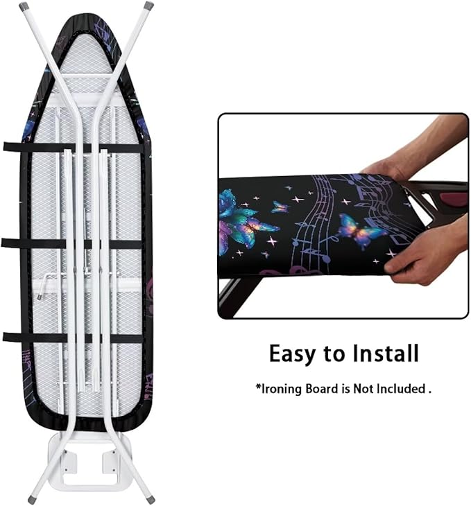 Waterproof Ironing Board Cover Buttefly Print Iron Board Cover - Image 4