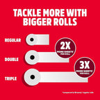 Brawny Tear-A-Square 3-Ply Paper Towels, 12 Double Rolls = 24 Regular Rolls - Image 5