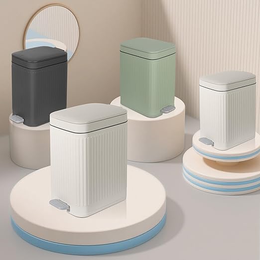 rejomiik Small Bathroom Trash Can - Image 8