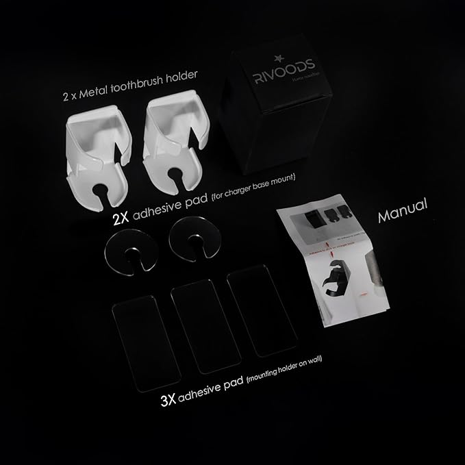 2 Pack Metal Electric Toothbrush Holder - Image 5