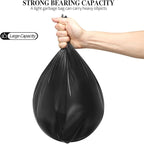 5 Rolls Small Trash Garbage Bags, 4 Gallon Strong Thin Material Disposable - Image 6