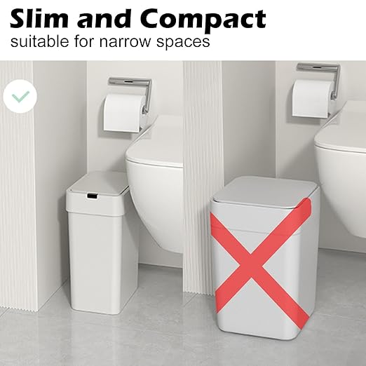 ELPHECO Bathroom Trash Can - Image 6