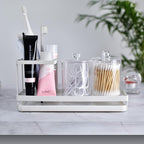 MYITYARD Toothbrush Holders for Bathrooms, 4 Slots Rustproof Metal Tooth - Image 6