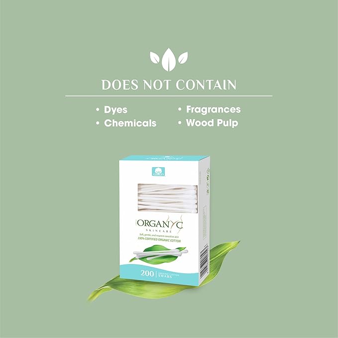 Organyc 100% Certified Organic Cotton Swabs - Image 5