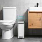16.7L/ 4.4 Gallon Rectangular Slim Kitchen Trash Can - Image 9