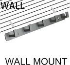 Coat Rack, Heavy Duty Stainless Steel 5 Tri Coat Hook Hanger, Wall Mounted - Image 6