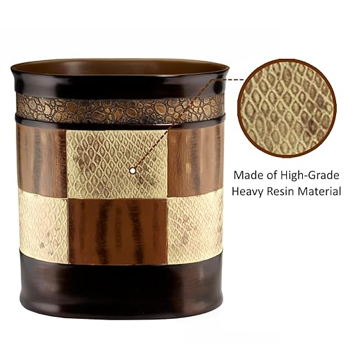 Zahari Home Decorative Trash Can - Image 3