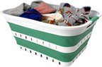 SAMMART 42L Collapsible Plastic Laundry Basket by SAMMART