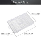 Fielect AAA/AA/C/D Battery Storage Case Holder Organizer Box Transparent - Image 2