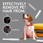 Flint Classic White Retractable Mini Lint Roller - Image 7