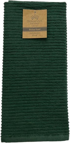 Serafina Home Dark Green Kitchen Hand Dish Towels: 100% Cotton Cloth Soft - Image 6