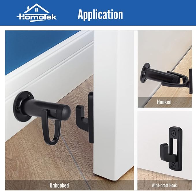 HOMOTEK 2 Pack Heavy Duty Door Stopper - Image 7