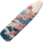 Cherry Blossom Ironing Board Cover and Pad, Stretch Standard Size 16x55 inch by Oamsistay