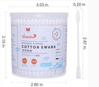 White Cotton Swabs Spiral Pointed - Image 2