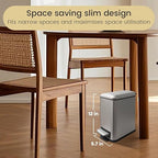 5 Liter / 1.3 Gallon Trash Can - Image 4