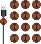 Cord Holder Cable Clips, Office or Mouse by Flezoo