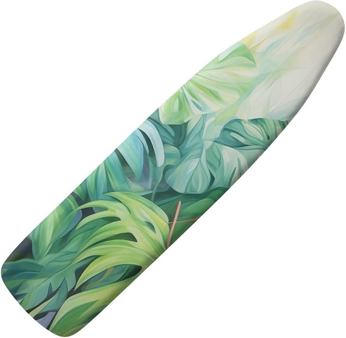 Tropical Palm Tree Leaves Ironing Board Cover and Pad 15 x 54 Heavy Duty Iron by Tongluoye