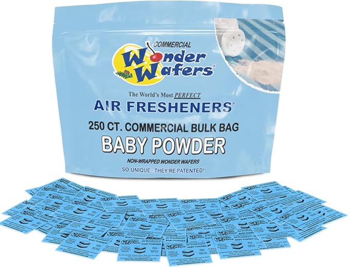 Wonder Wafers 250 Count Unwrapped Automobile Professional Use Air Fresheners by Wonder+Wafers