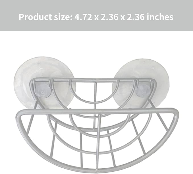 YeeBeny Kitchen Sink Suction Holder, Suction Cup Sponge Holder, Sponge Caddy - Image 7