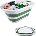 SAMMART 40L Collapsible Plastic Laundry Basket by SAMMART