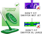 4 Pack Reusable Microfiber Mop Pads - Image 3