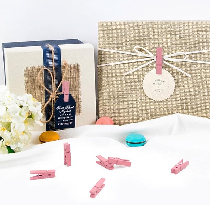 1.35 Inch Mini Clothes Pins for Photo100 Pcs - Image 6