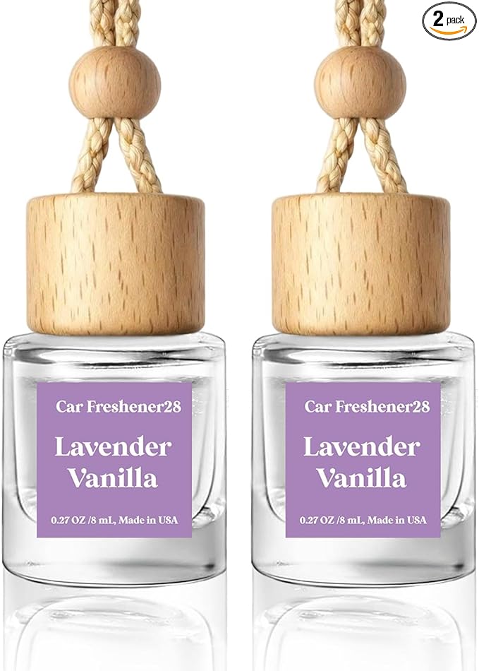HoogaLife Car Air Freshener Diffuser 2 Pack Hanging Air Freshener Diffuser by HoogaLife