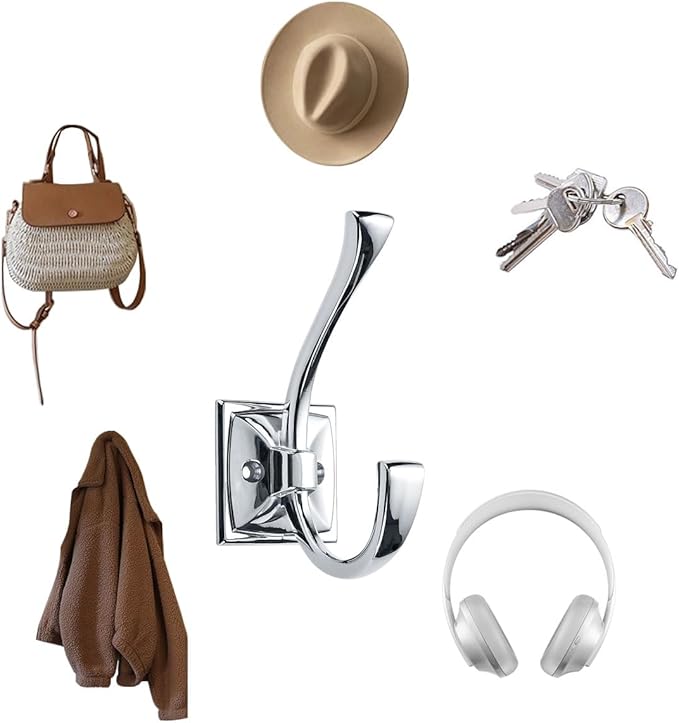 5 Pack Decorative Heavy Duty Towel Hooks - Image 3