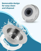 Hygie Rinse All Metal Sink Drain Strainer - Image 2