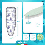 Colombo Ironing Board Cover 55.1” x 21.7” – Fits Boards Up to 51.2” x 17.7” – - Image 2