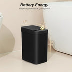 Motion Sensor Trash Can, 2 Pack 2.6 Gallon Automatic Touchless Garbage Can - Image 3