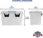 Sheffield 12763 XL Transparent Storage Bins - Image 2