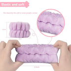 8pcs Wrist Bands for Washing Face, Absorbent Face Washing Wristbands, - Image 3