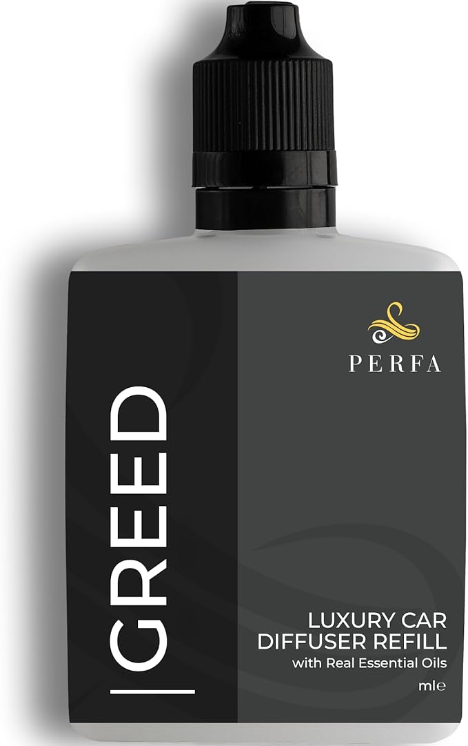 Greed Diffuser Refill 50ml Bottle | Strong Car Freshener by Perfa