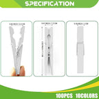 100 Pack Clothes Pins Wooden, Clothing Pins Clips - Image 7