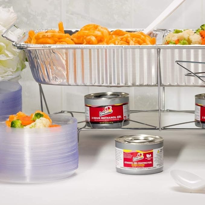Aluminum Deep Foil Pans Full Size, Large Disposable Roasting & Baking Pan - Image 5