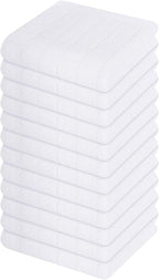 Mordimy 100% Cotton Terry Cloth Dish Cloths, Soft and Absorbent Checkered Dish by Mordimy