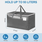 Three-layer Reinforced Moving Bags, 6 Pack Extra Large 93L 60lb Heavy Duty - Image 2