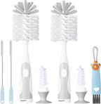 5 in 1 Cleaning Brush Set, Anivona Bottle Brush Cleaner, Water Bottle Brushes by AnivonaDirect