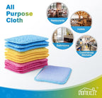 HOMEXCEL 12 Pack Scrub & Wipe Cloths, Dual-Sided Sponges - Image 6