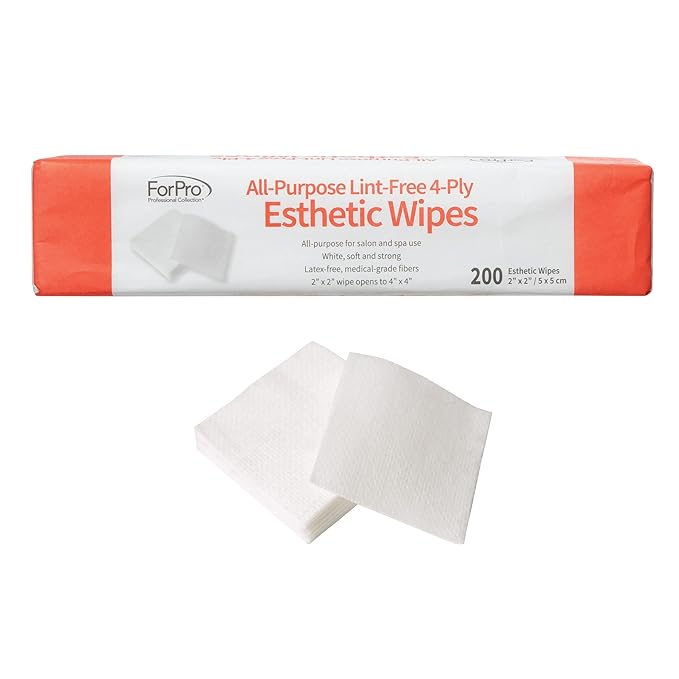 ForPro Professional Collection All-Purpose Lint-Free 4-Ply Esthetic Wipes by ForProProfessionalCollection