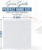DAN RIVER 24 Pack Wash Cloths for Showering - Image 8