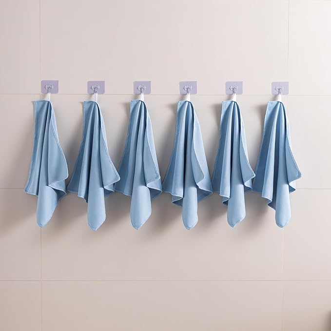 Microfiber Glass Cleaning Cloth 8 Pack, 16 Inch X 12 Inch, Lint Free Quickly - Image 6